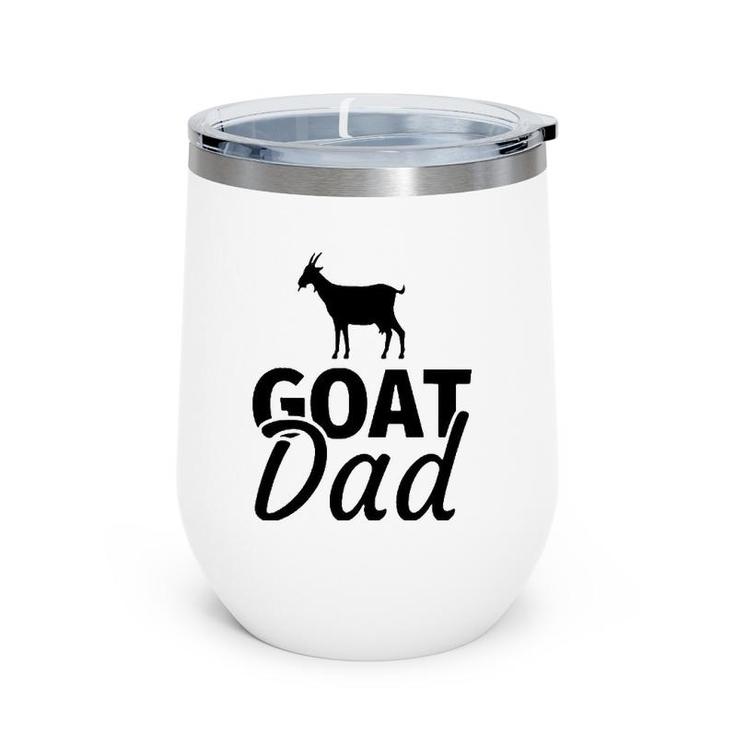 The Goatfather Funny Goat Father Lover Wine Tumbler