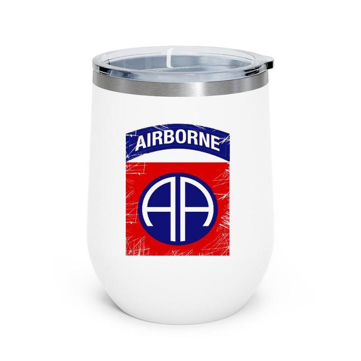 Us Army Original 82Nd Airborne Army Gift Wine Tumbler