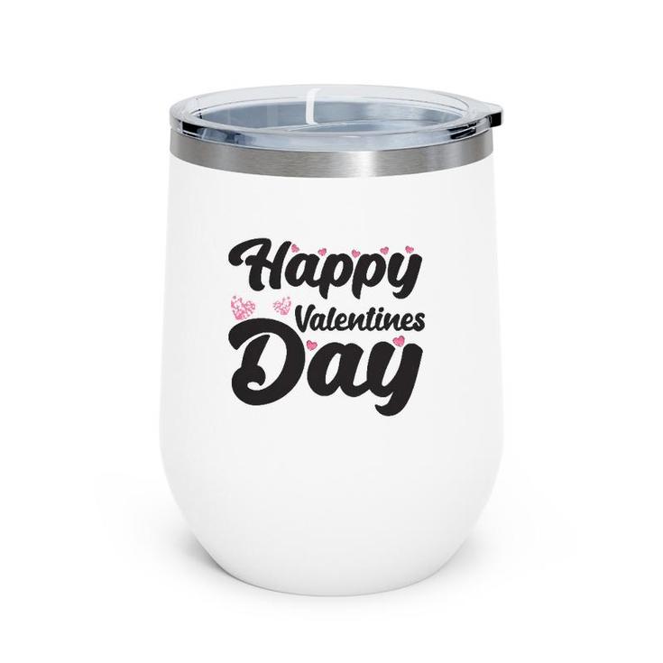 Valentine Valentine For Husband Romantic Funny Valentine Wine Tumbler