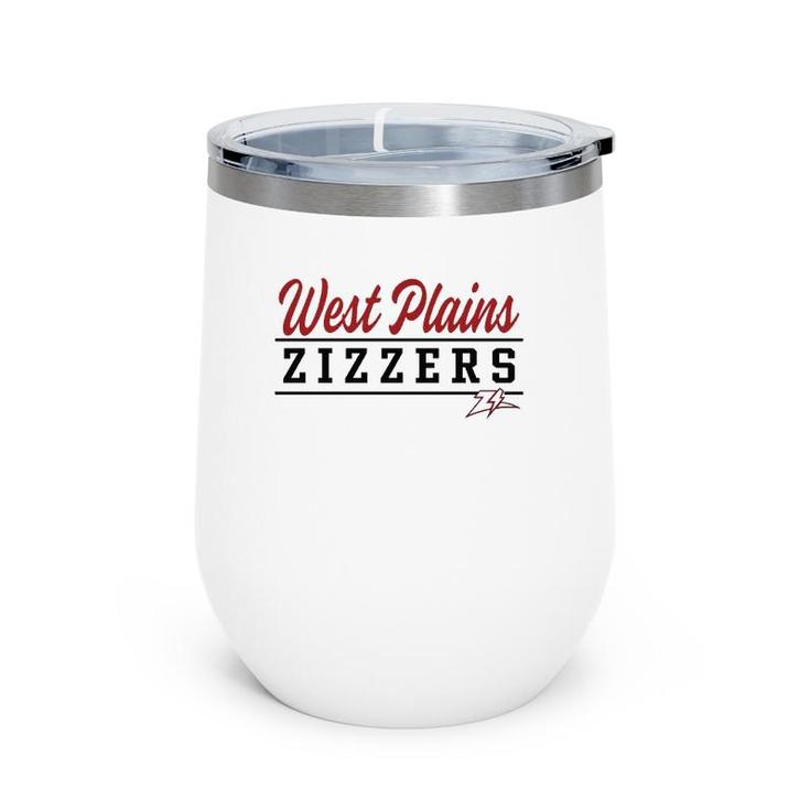 West Plains High School Zizzers  Wine Tumbler