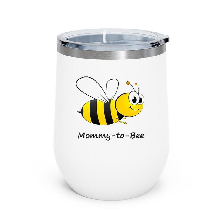 Womens Mommy To Bee Wine Tumbler