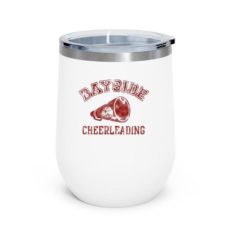Womens Saved By The Bell Bayside Cheerleading Wine Tumbler