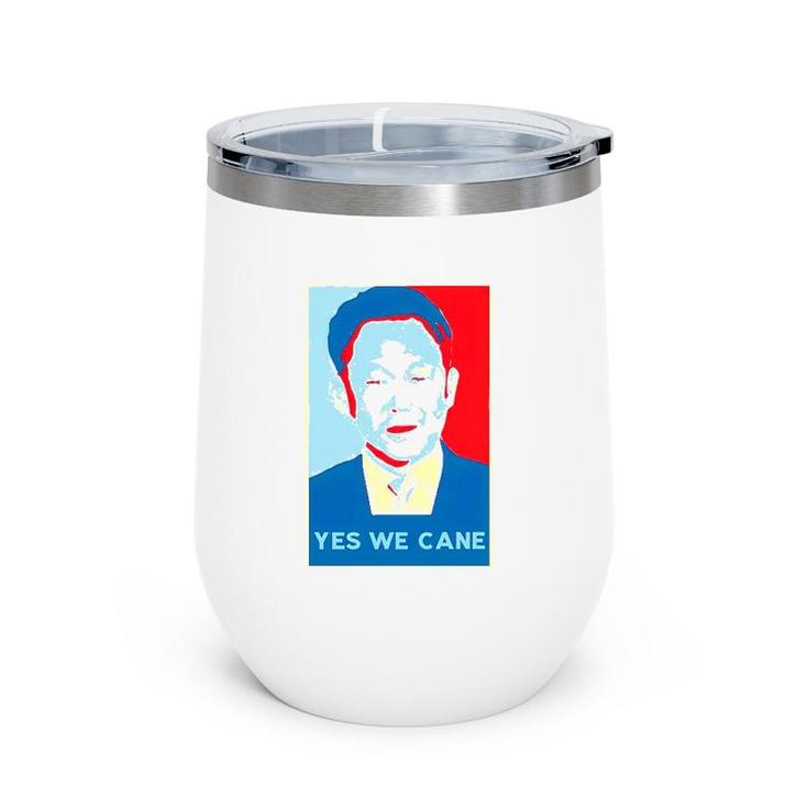 Yes We Cane Lee Kuan Yew Wine Tumbler