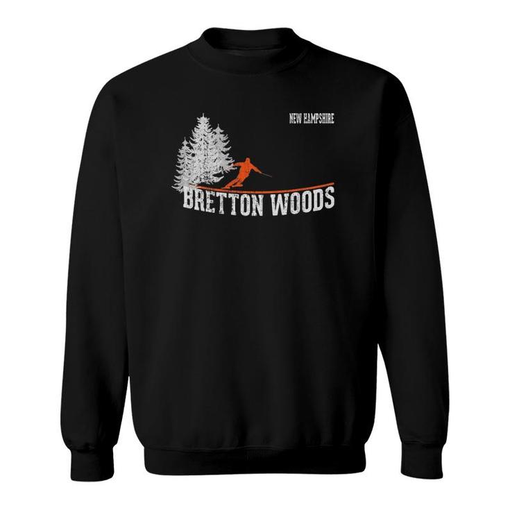 1980S Style Bretton Woods Nh Vintage Skiing Sweatshirt