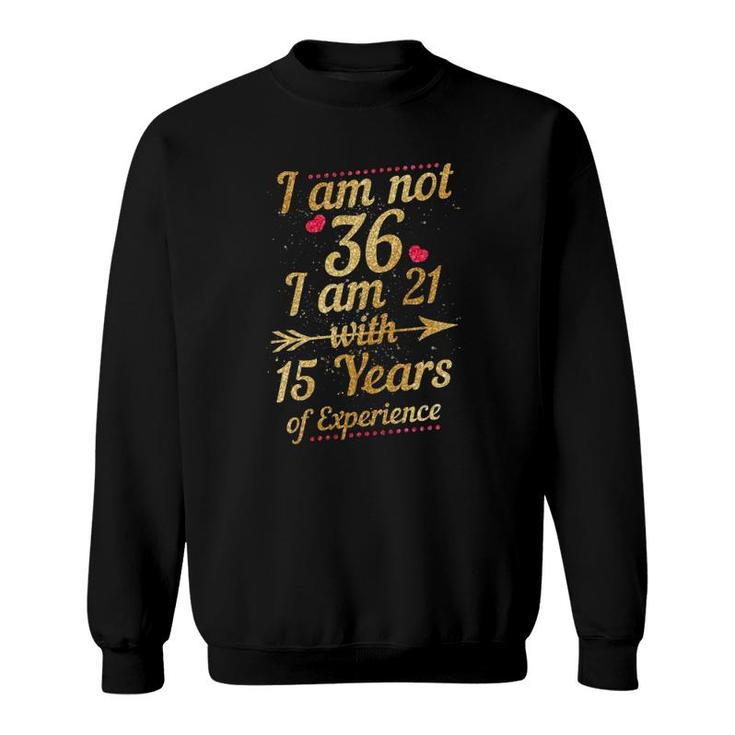 36Th Birthday Woman 36 Years Old Gift Sweatshirt