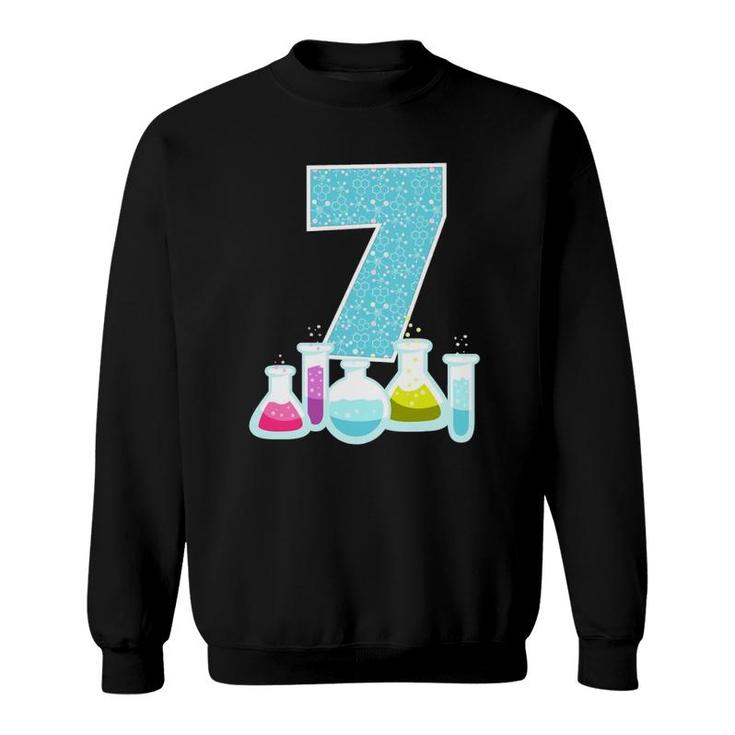 7Th Birthday Science Theme Party Science Experiments Science Sweatshirt