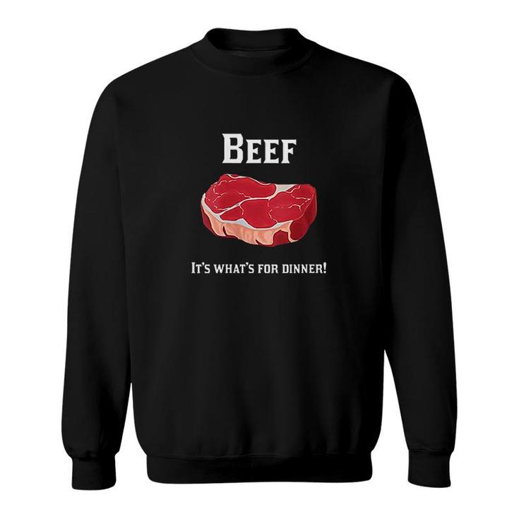 90s Beef Its What's For Dinner Sweatshirt
