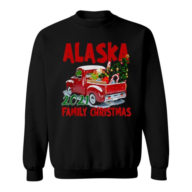 Alaska Christmas 2021 Matching Family Christmas Pajama Set  Sweatshirt