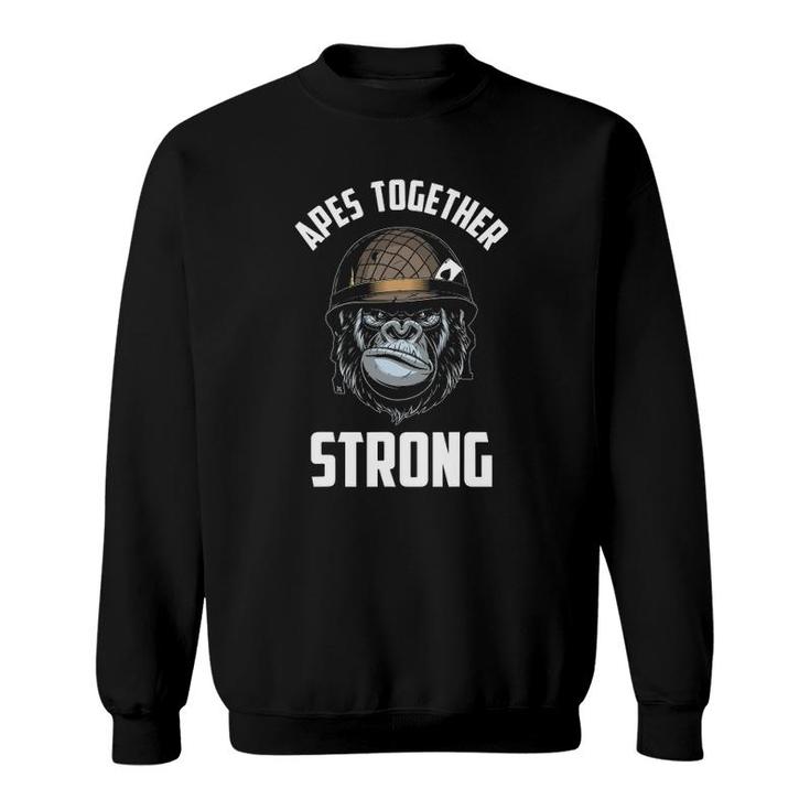 Apes Together Strong Amc Gme Sweatshirt