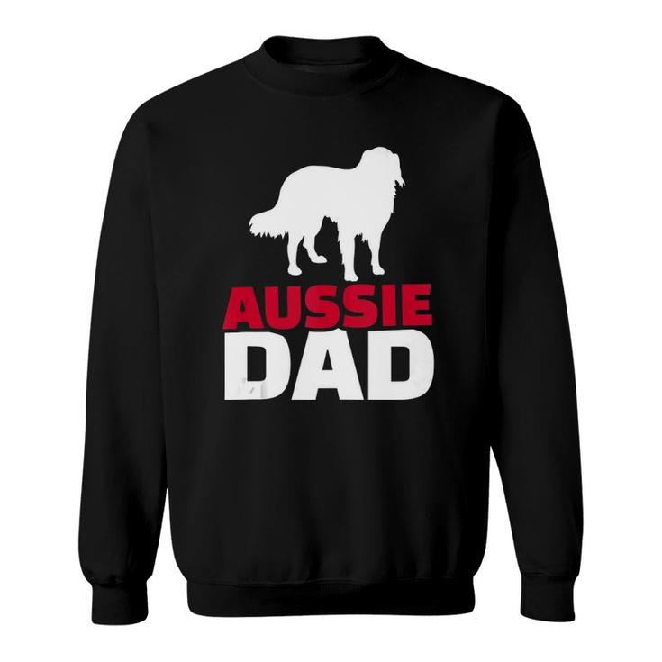 Aussie Australian Shepherd Dad  Sweatshirt
