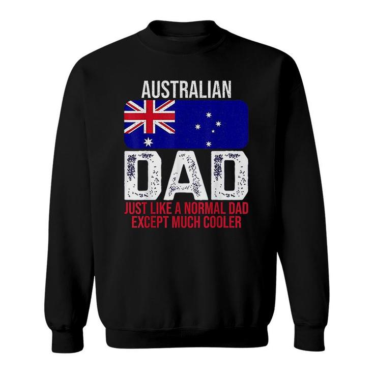Australian Dad Australia Flag Sweatshirt