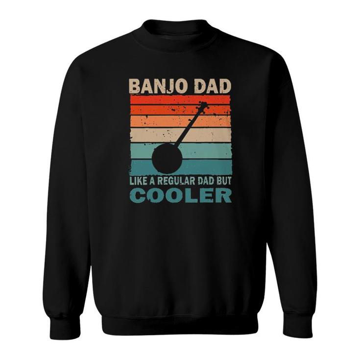 Banjo Dad But Cooler Vintage Tee S Sweatshirt