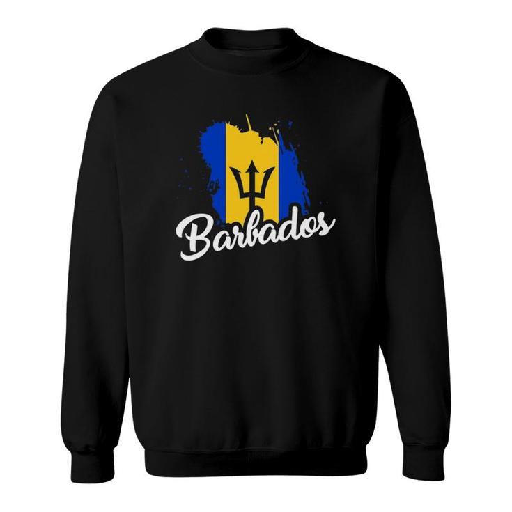 Barbados Flag Bajan Proud Roots Love Heritage Cute Sweatshirt