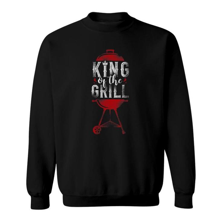 Bbq Smoker Dad King Of The Grill Sweatshirt