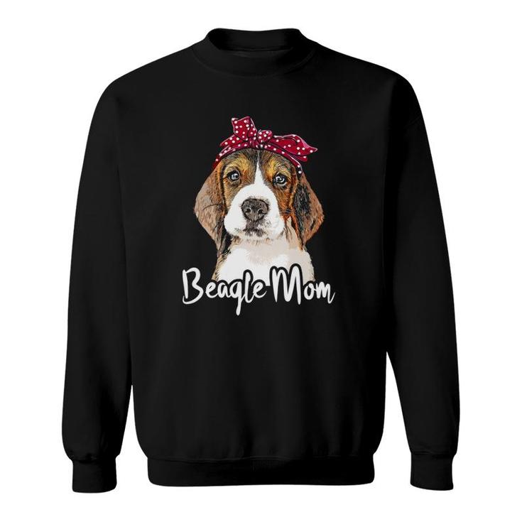 Beagle Mom Tee For Beagle Dogs Lovers Bandana Beagle Sweatshirt