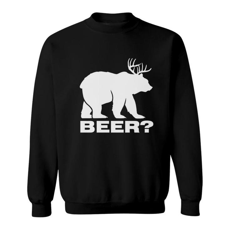 Bear Plus Deer Equals Beer Sweatshirt