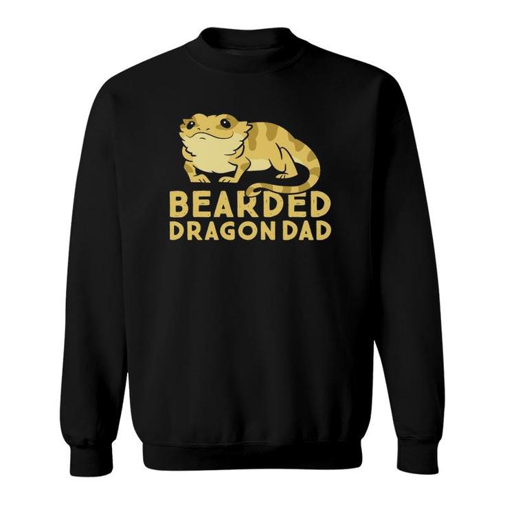 Bearded Dragon Dad Lizard Cute Bearded Dragon  Sweatshirt