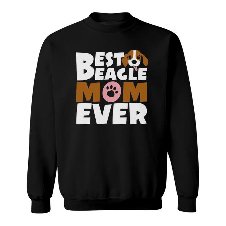 Best Beagle Mom Dog Lovers Gift  Sweatshirt