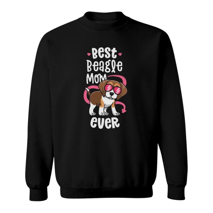 Best Beagle Mom S Women Love My Beagle Lover Gifts Sweatshirt