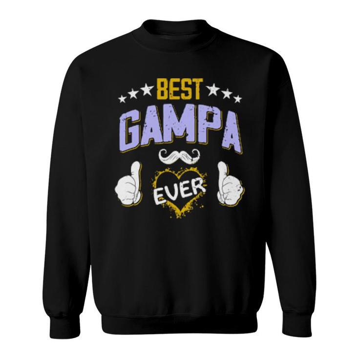 Best Ever Personalized Grandpa  Sweatshirt