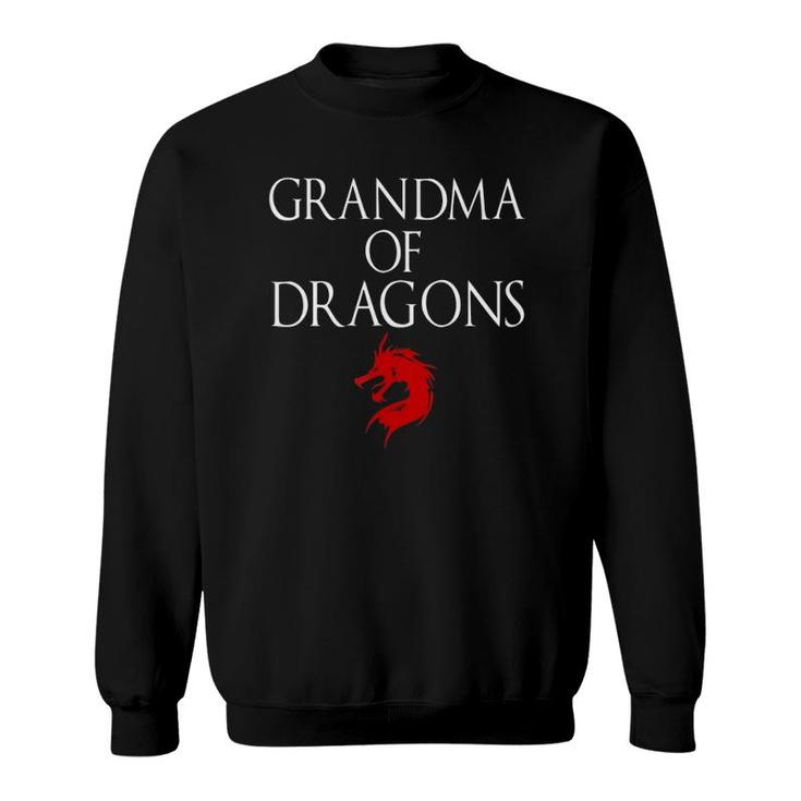 Best Grandma Of Dragons - Funny Grandmother Sweatshirt