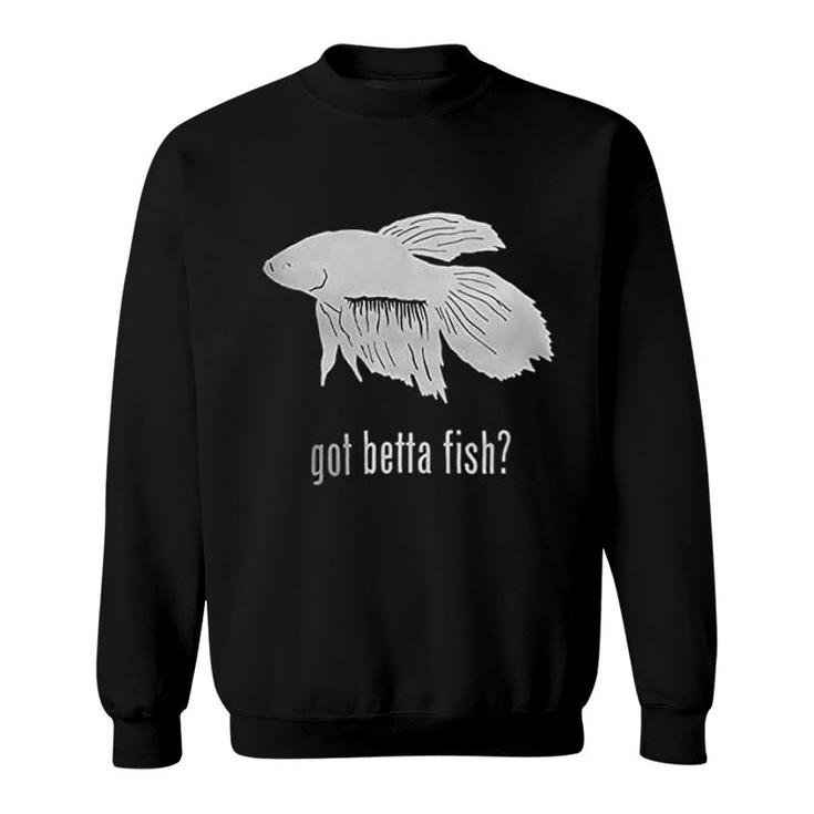 Betta Fish Dark Sweatshirt