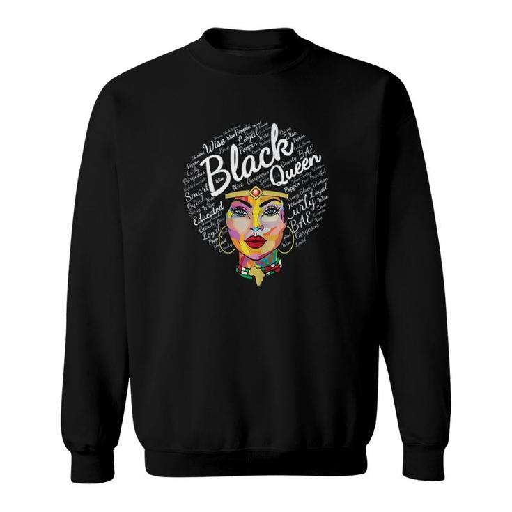 Black History Queen Sweatshirt