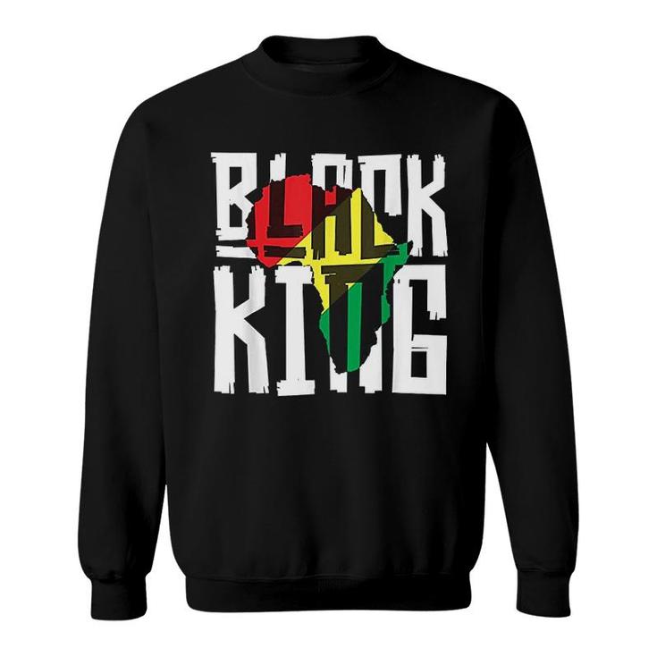 Black King History Month Africa Tribal Sweatshirt