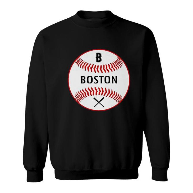 Boston Baseball Massachusetts Sweatshirt