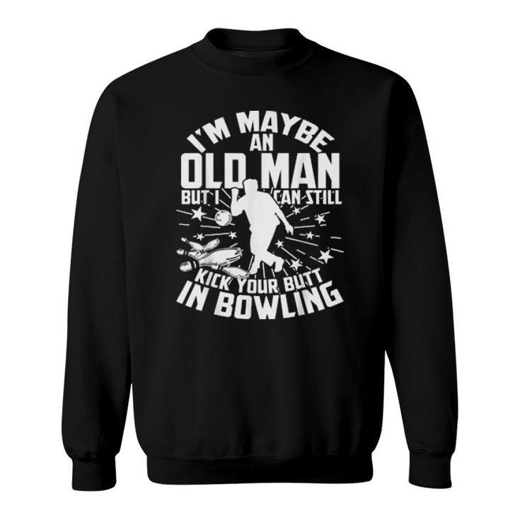 Bowling Strike Pins Team Bowler  Sweatshirt