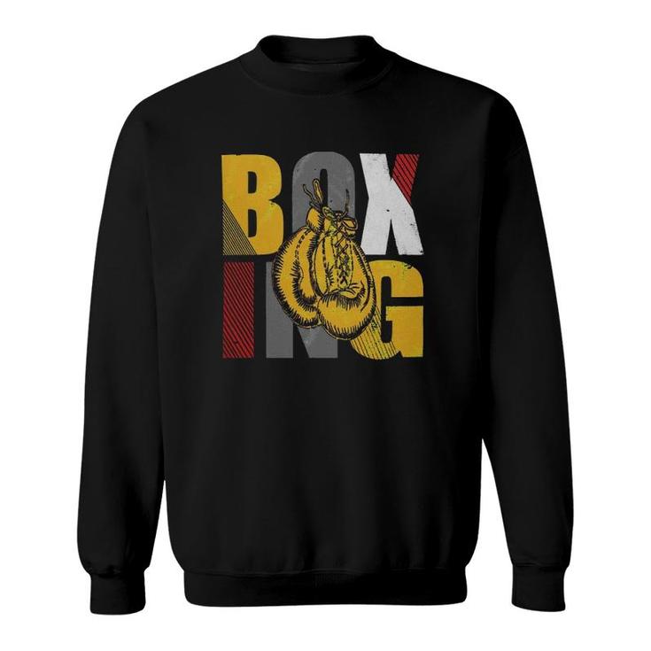 Boxing Boxer Fighting Sport Lover Sweatshirt