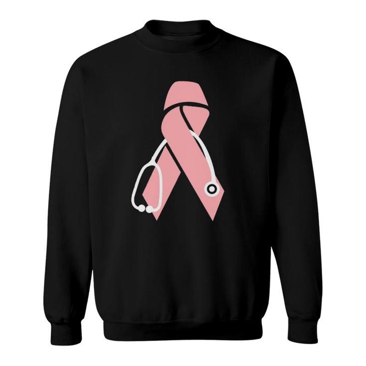 Breast Cancer Awareness Gift For Doctor Nurse Sweatshirt