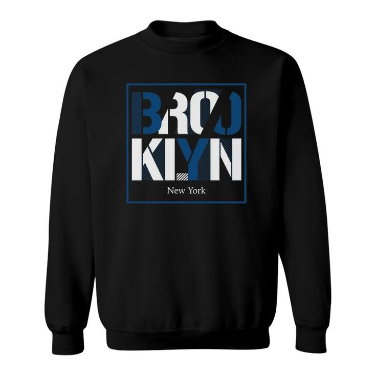 Brooklyn New York  Lovers Gift Sweatshirt