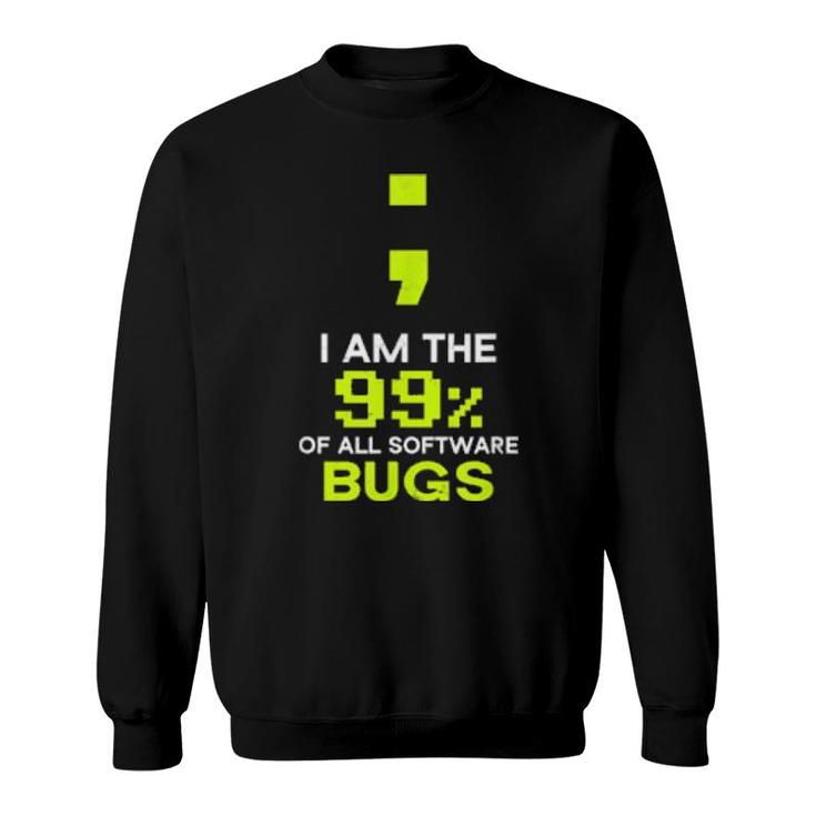 Bug Maker No 1 Design Computer Programming Sweatshirt