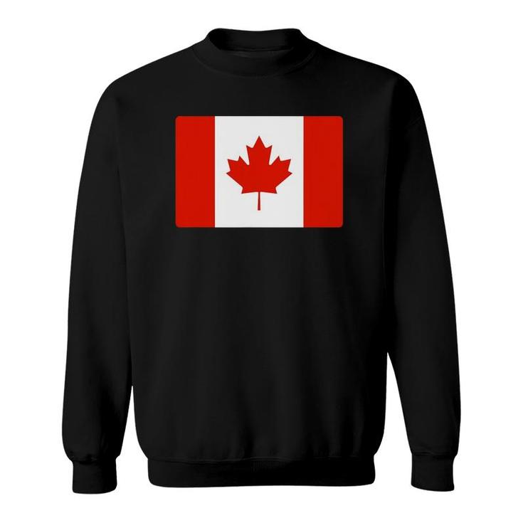Canadian Flag Of Canada Ca Souvenir Gift Men Women Kids Sweatshirt