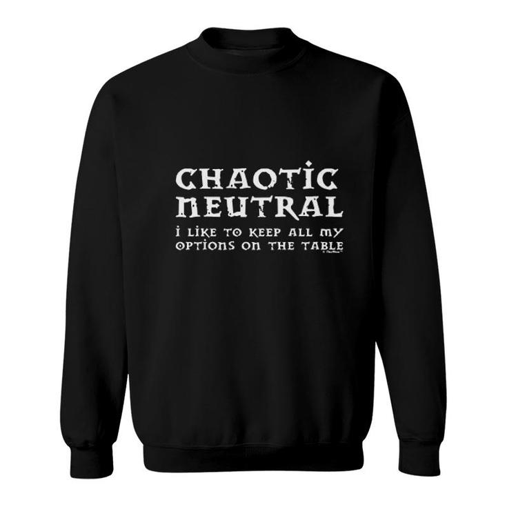Chaotic Neutral Alignment Sweatshirt