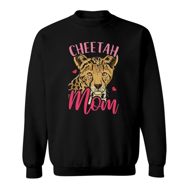 Cheetah Mom Mother's Day Cheetahs Sweatshirt