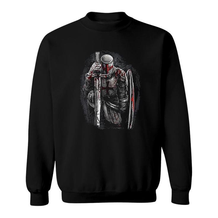 Christian Templar Knights Gifts Warrior Sweatshirt