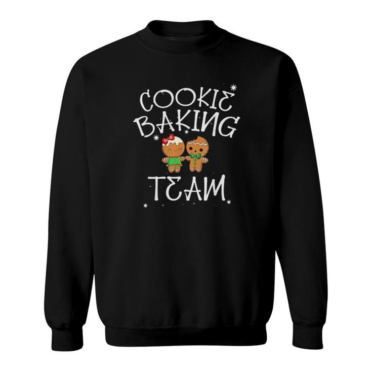 Christmas Cookie Baking Team Pajama Gingerbread Christmas Tee Sweatshirt