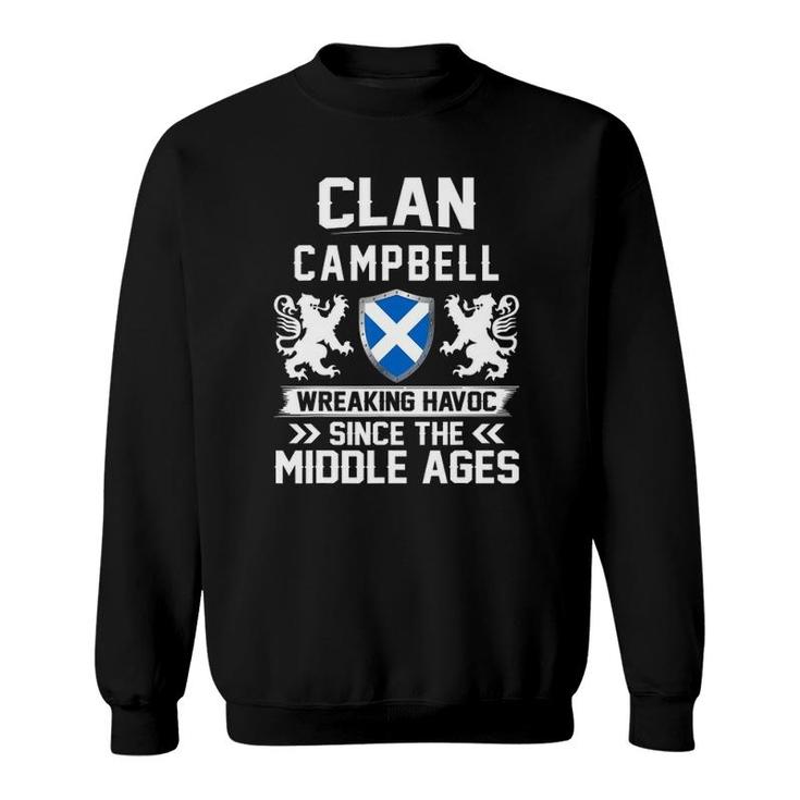 Clan Campbell Scottish Family Scotland Mother's Day Fathers Sweatshirt