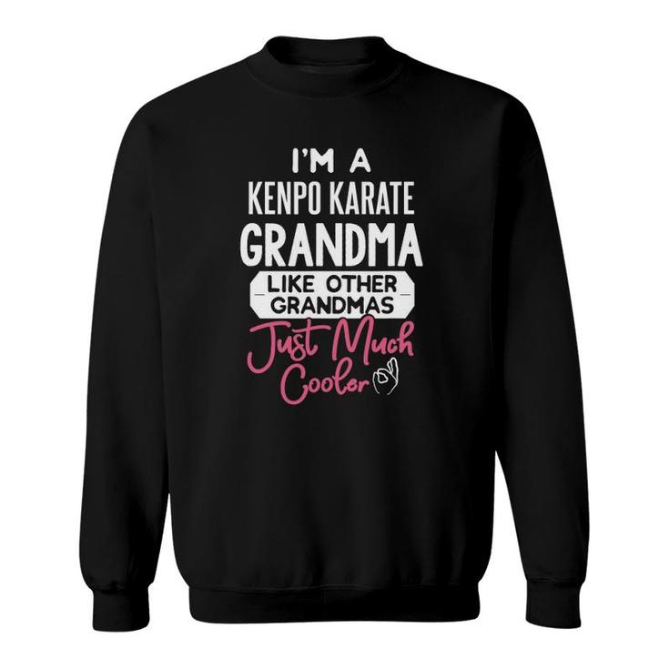 Cool Mothers Day Design Kenpo Karate Grandma Sweatshirt