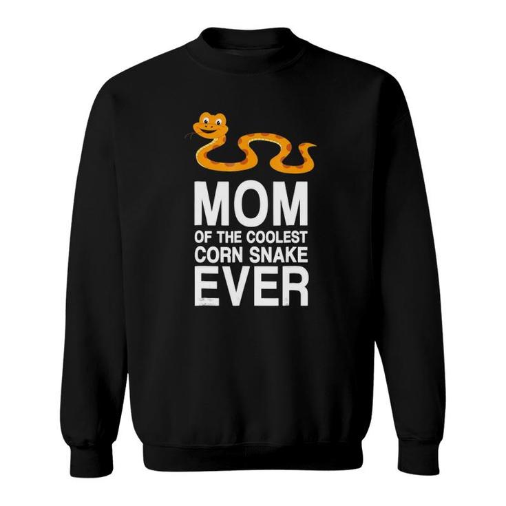 Corn Snake  For Mom I Love Corn Snake Mothers Day Gift Sweatshirt