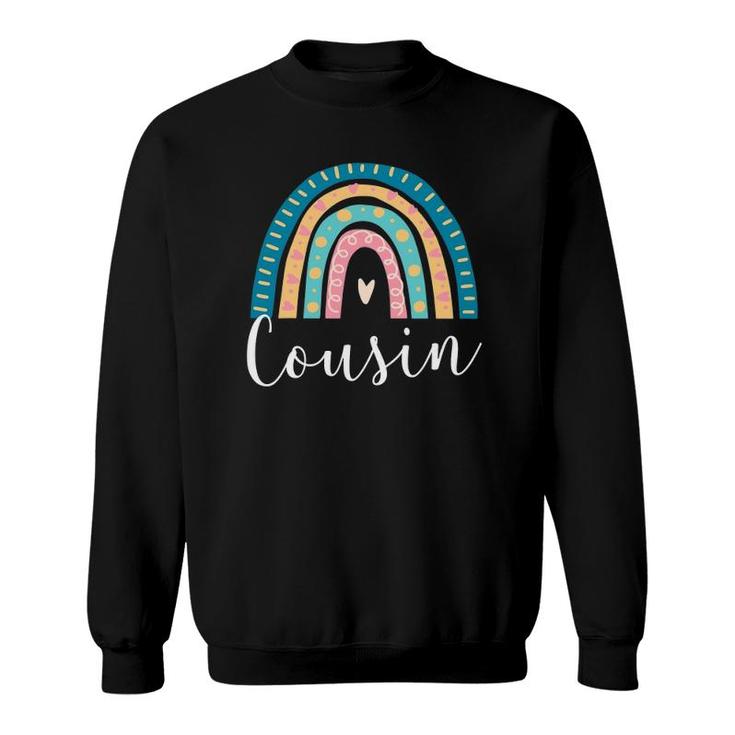 Cousin Rainbow Gifts Family Matching Sweatshirt