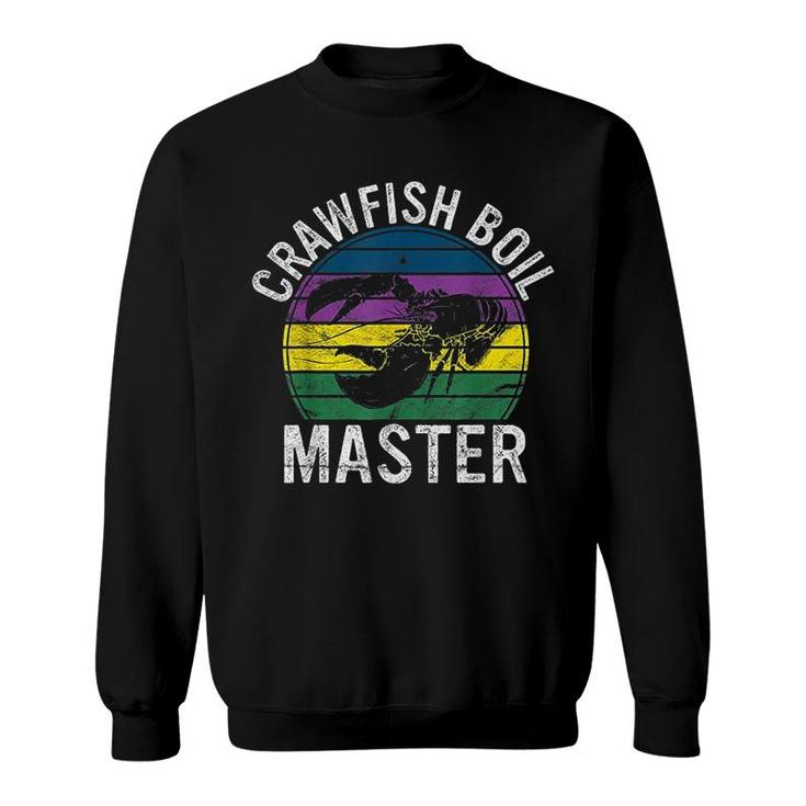 Crawfish Boil Master Gift Crab Costume Sweatshirt