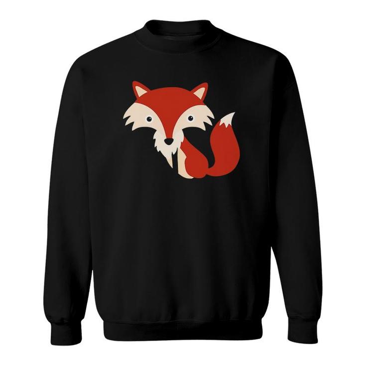Fox Lover Forest Animals Fox Art Cute Fox Fox Sweatshirt Mazezy
