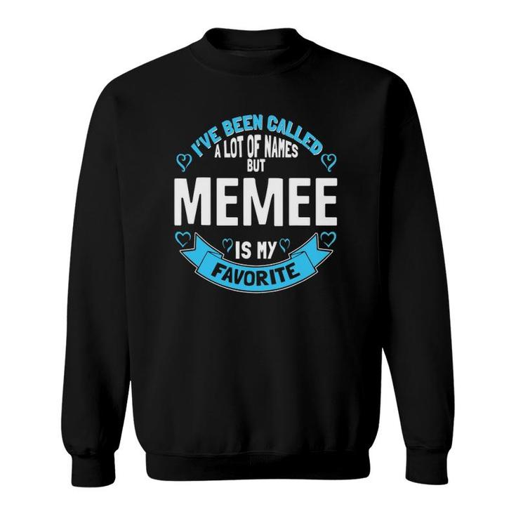 Cute Memee For Grandmother - Gift For Memee Sweatshirt