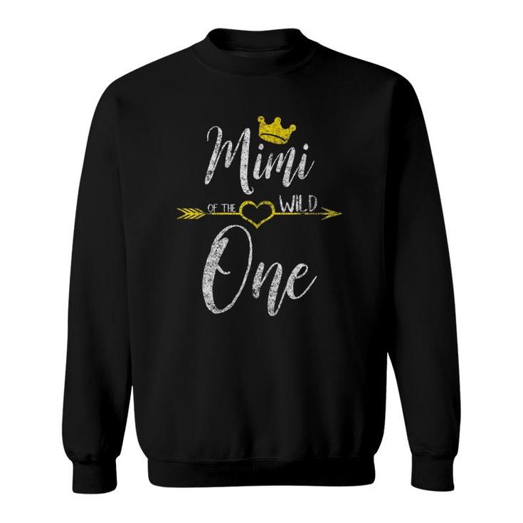 Cute Mother's Day Gift Mimi Of The Wild One Sweatshirt
