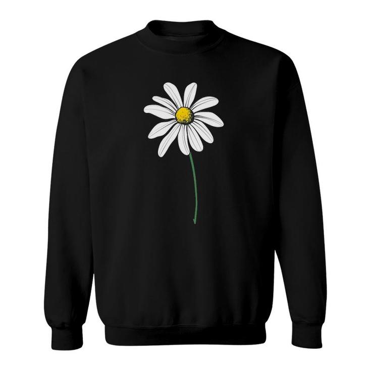 Daisy Pretty Flower Hippy Graphic Sweatshirt