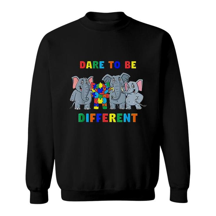 Dare To Be Different Elephants Sweatshirt
