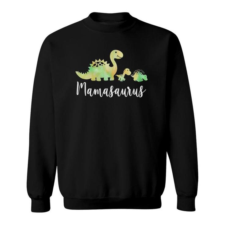 Dinosaur  Mamasaurus- Rex Lover Boy Family Sweatshirt